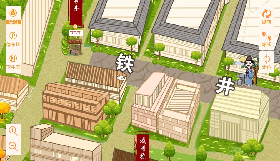 元门乡智慧景区：手绘地图与语音导览的完美融合